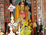 19 Statue Of Padmasambhava Guru Rinpoche Inside Tashi Lhakhang Gompa In Phu